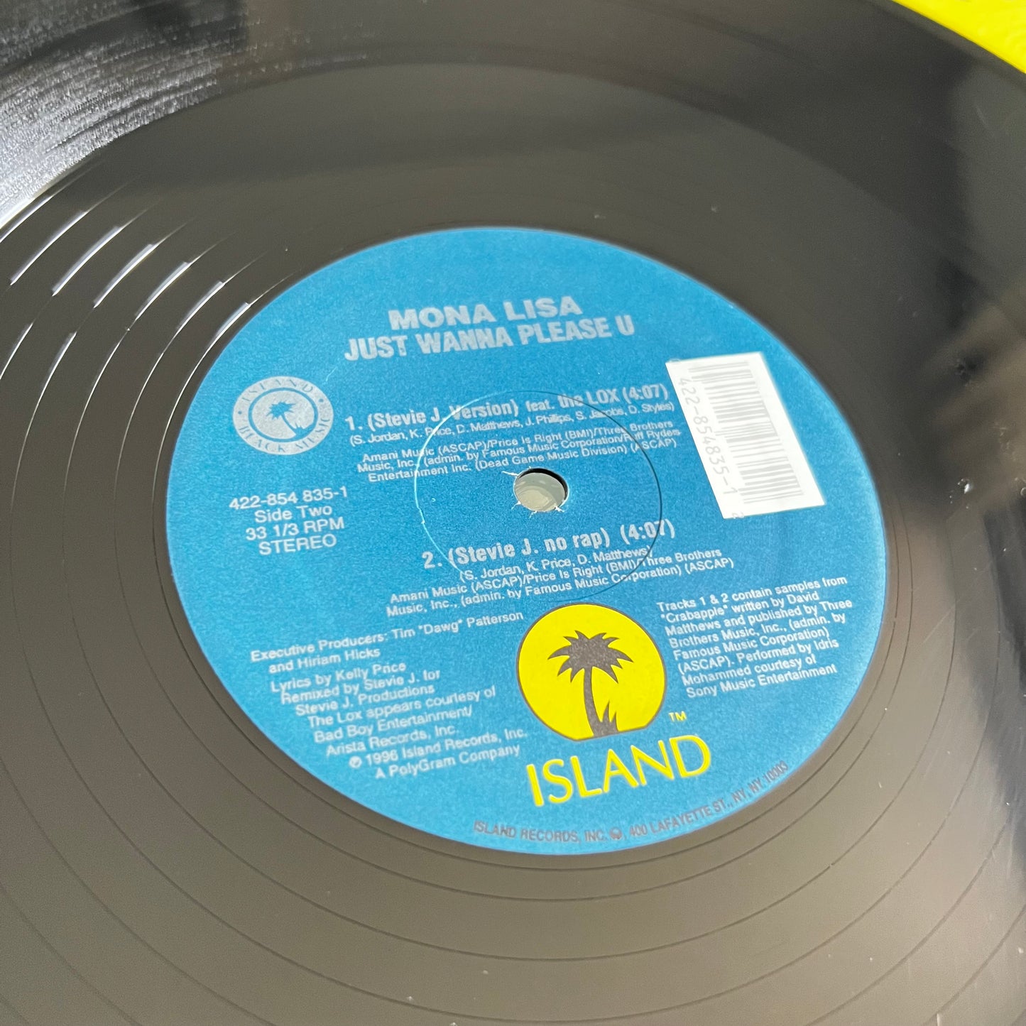 Mona Lisa - Just Wanna Please U - Single 1996