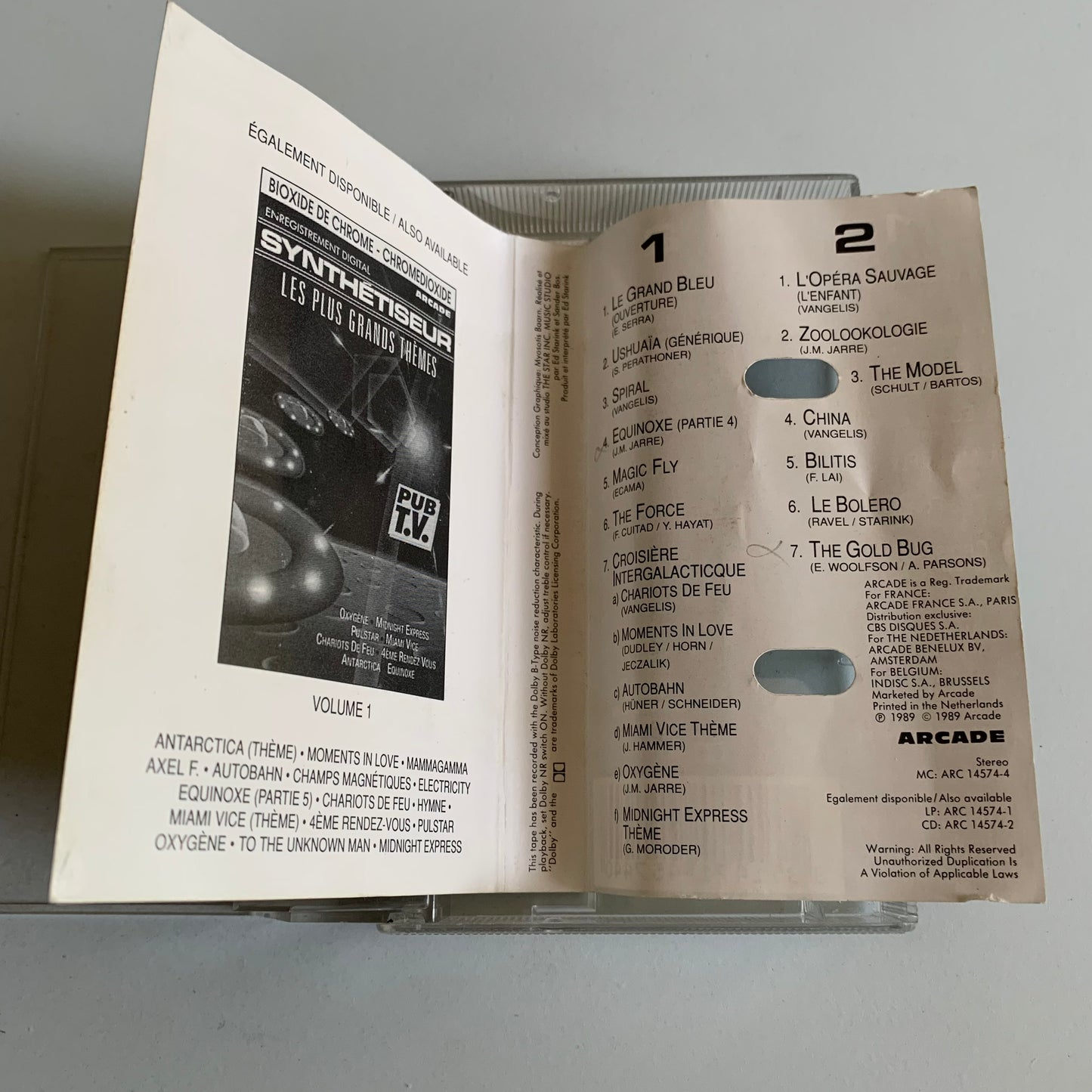 Starink - Synthétiseur 2 - Les Plus Grands Thèmes - 1989 Occasion