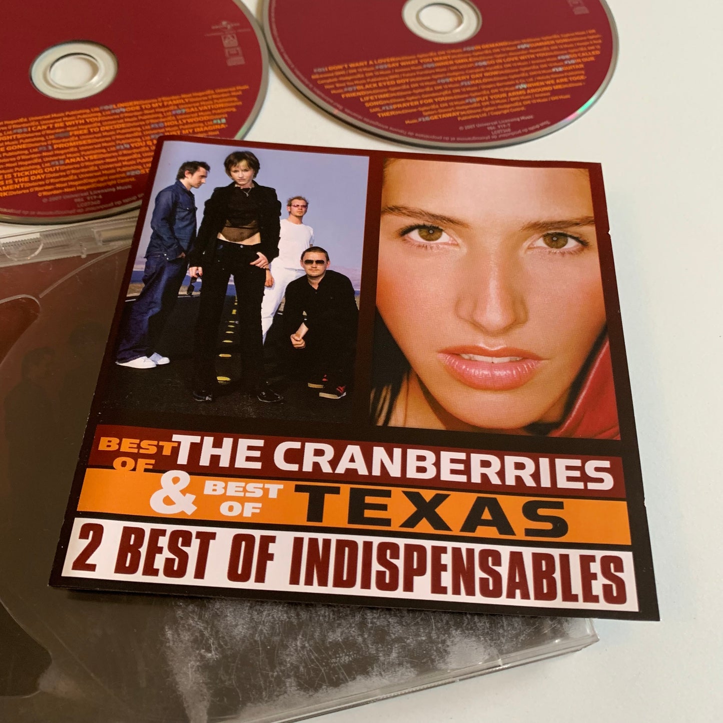 CD - The Cranberries - Texas - Best Of The Cranberries & Best Of Texas - 2007 Occasion
