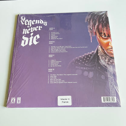 Juice WRLD - Legends Never Die - Double LP - Limited Edition Purple Violet 2020