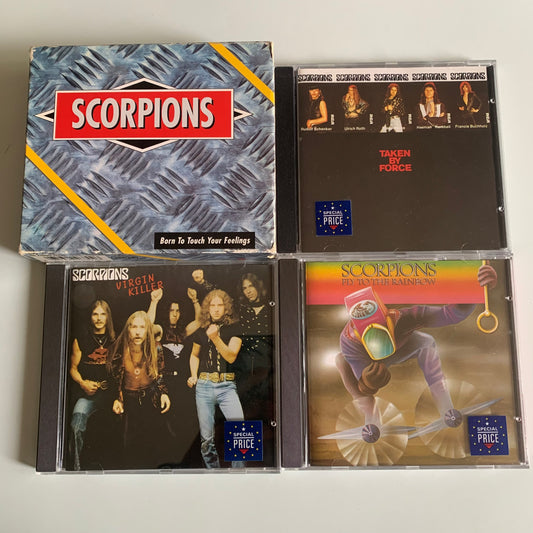 Coffret 3 CD - Scorpions - Virgin Killer - Fly To The Rainbow - Taken By Force - Occasion