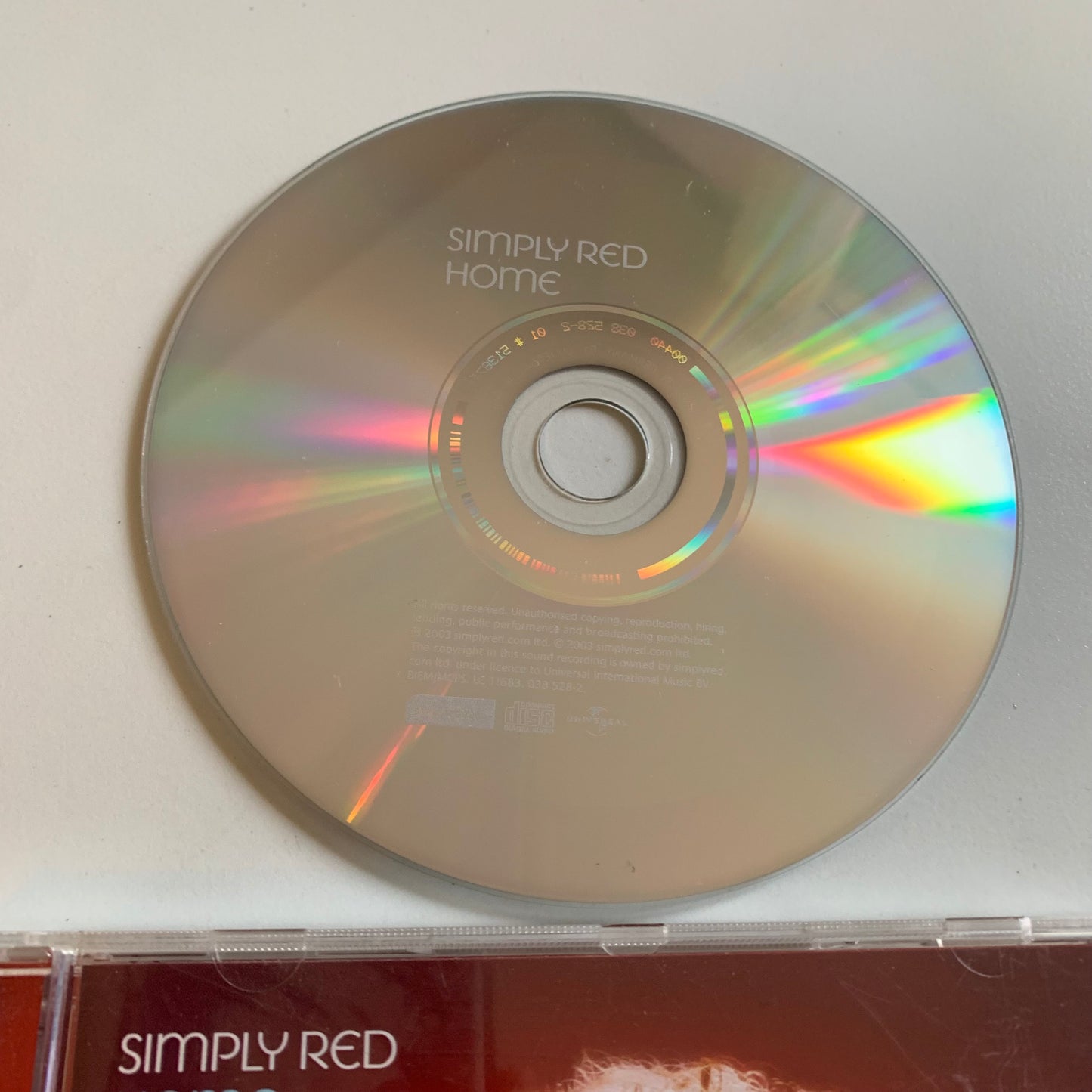 CD - Simply Red - Home - 2003