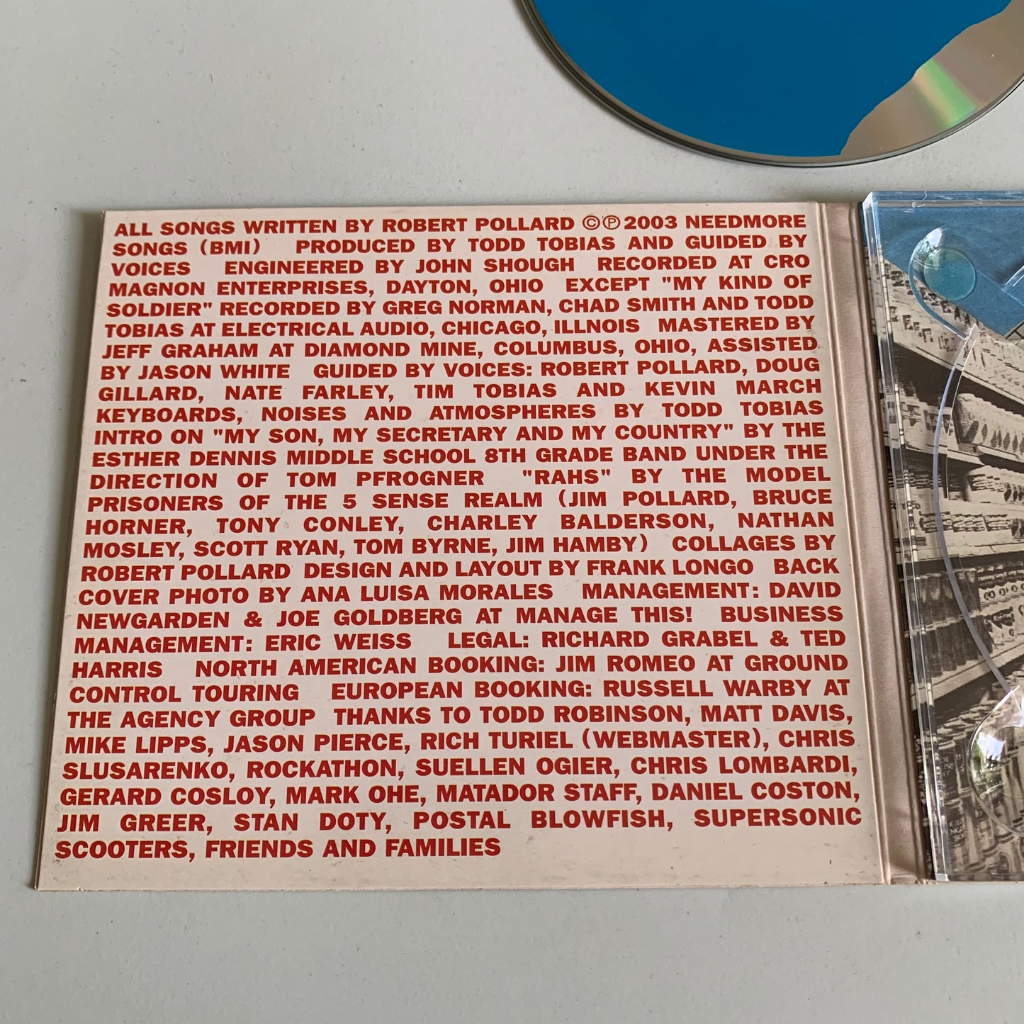 CD - Guided By Voices - Earthquake Glue - 2003 Occasion