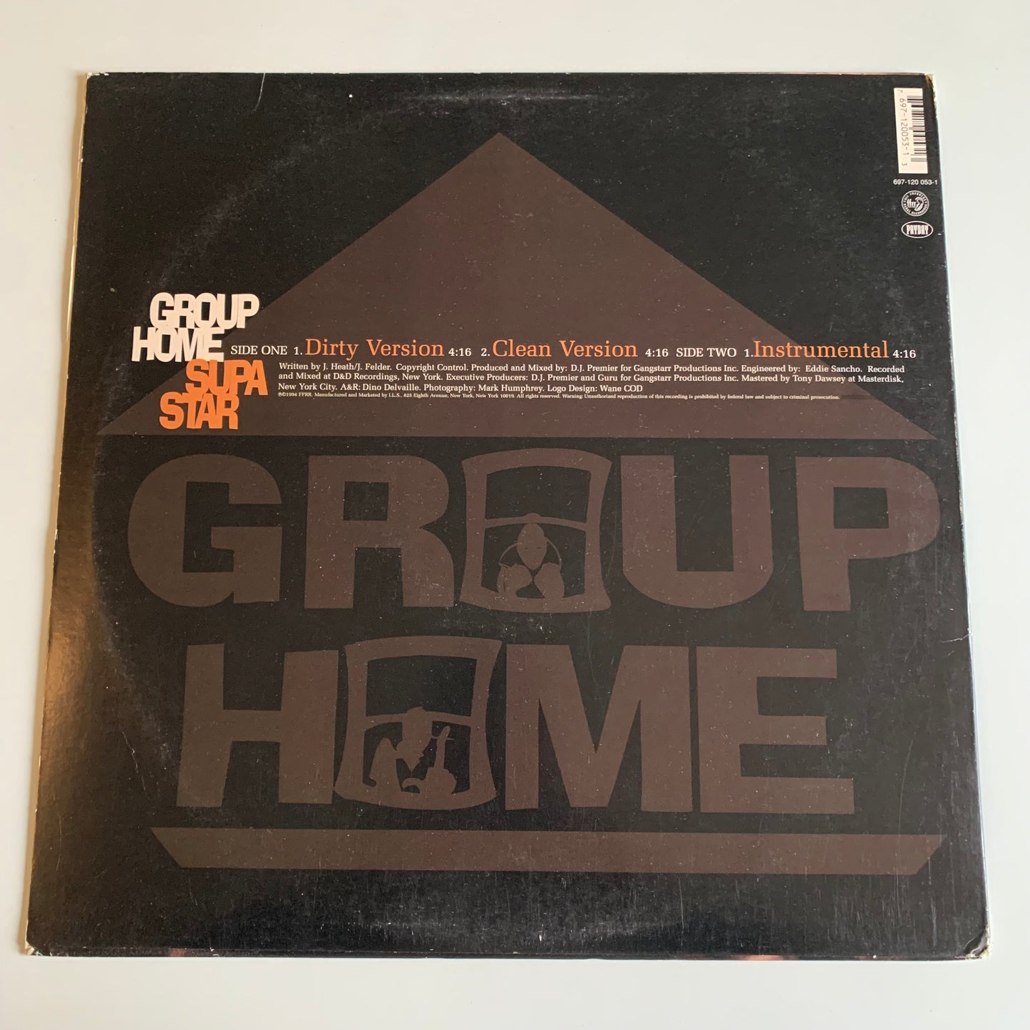 Group Home - Supa Star - Single 1994✨