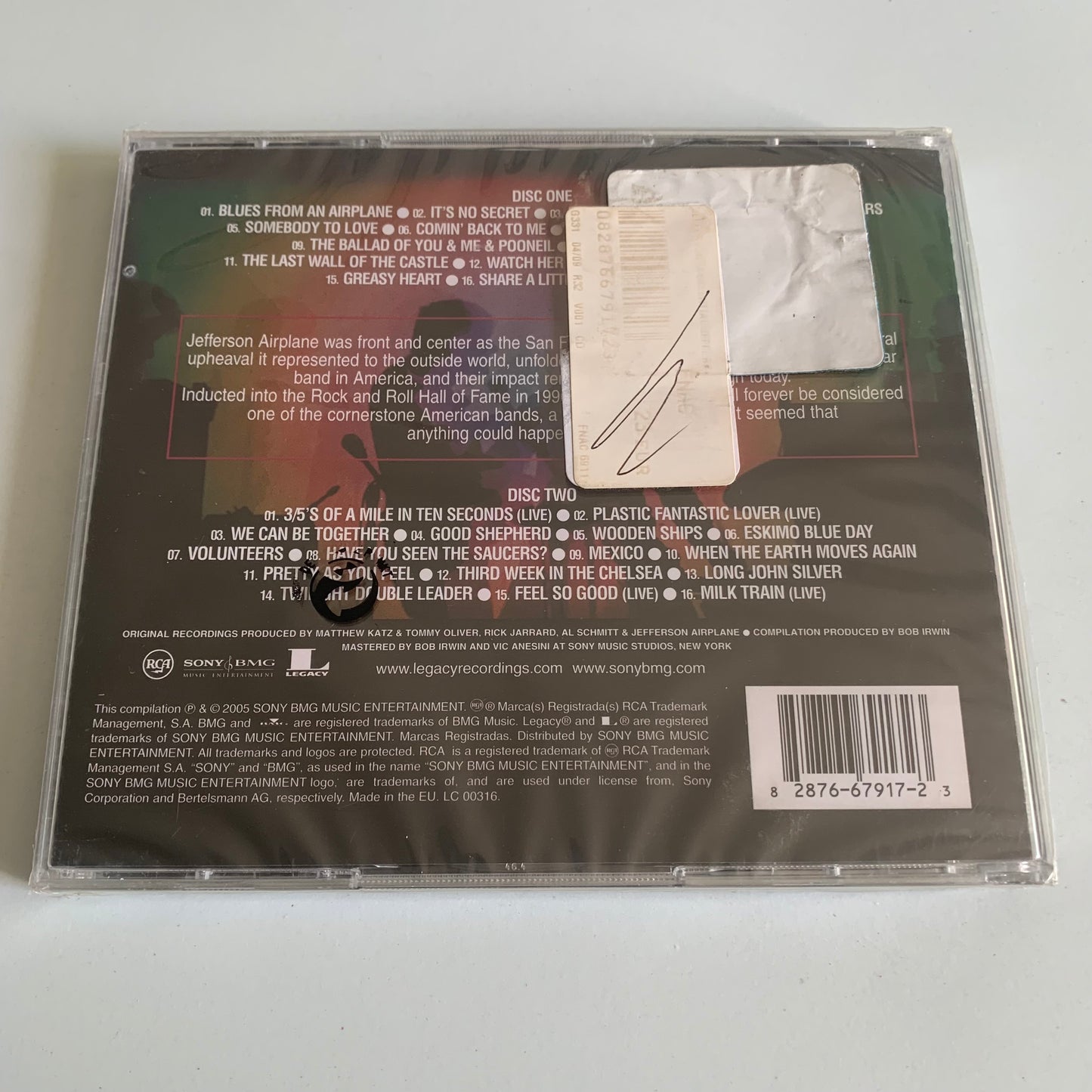 Jefferson Airplane - The Essential Jefferson Airplane - 2005 Neuf sous Blister