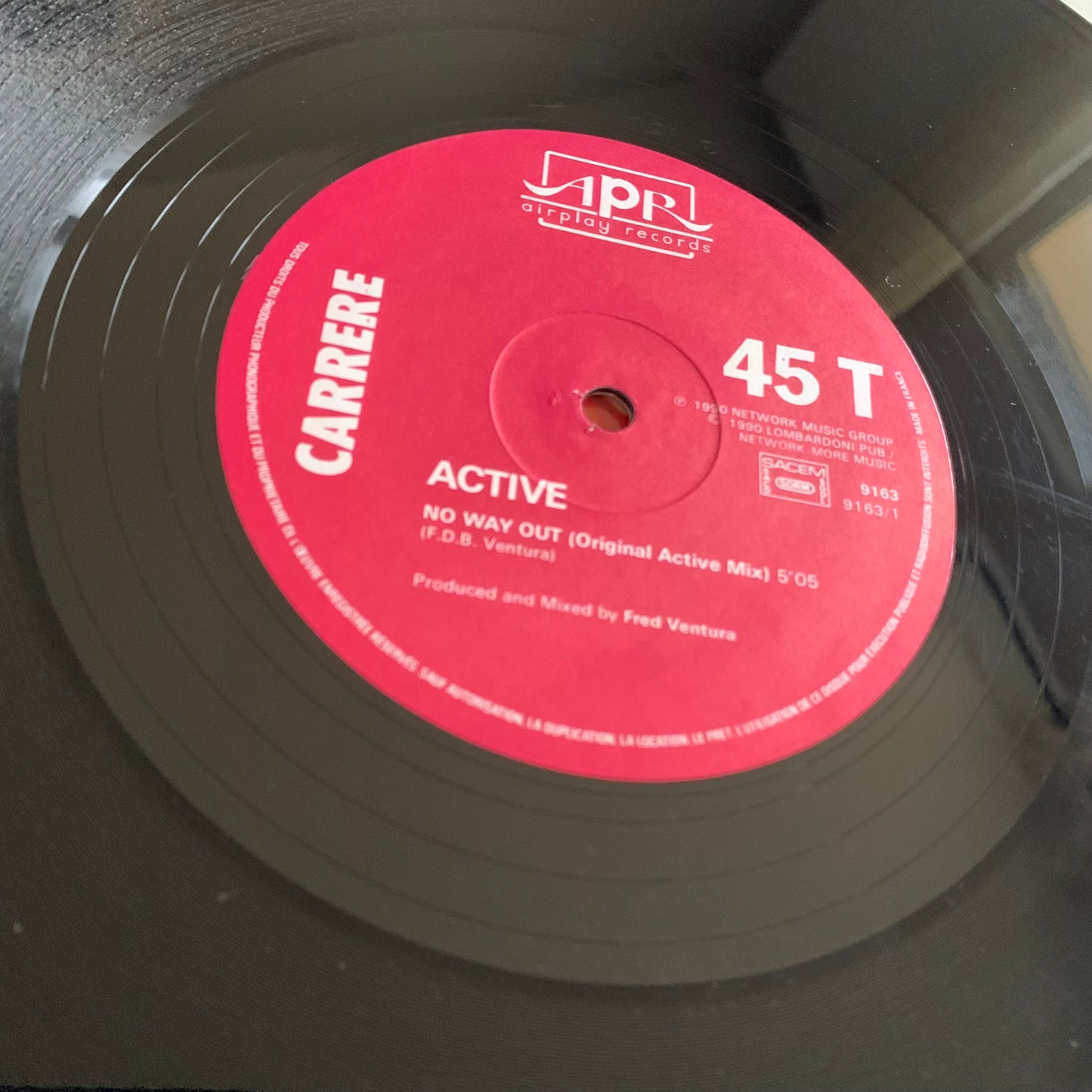 Active - No Way Out - Single 1990