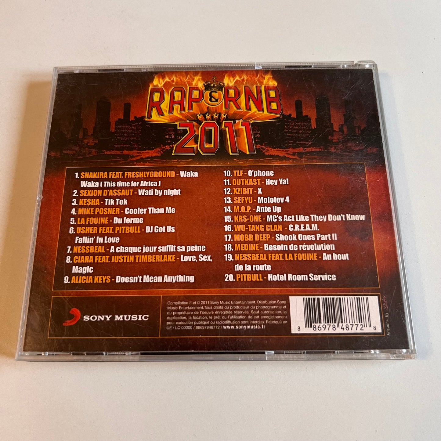 CD - Compilation - Rap & R'N'B  2011