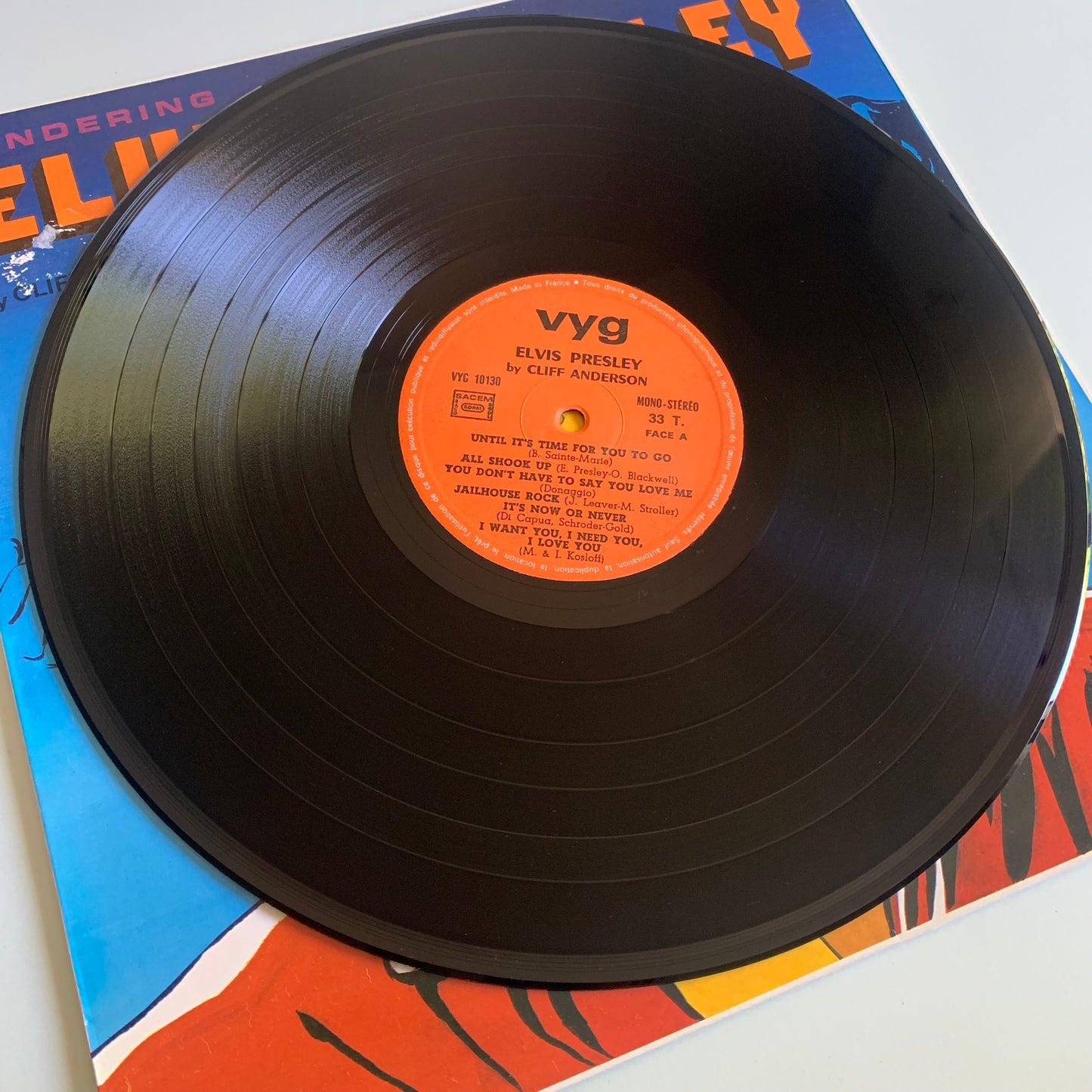 Cliff Anderson - Rendering Elvis Presley - Occasion