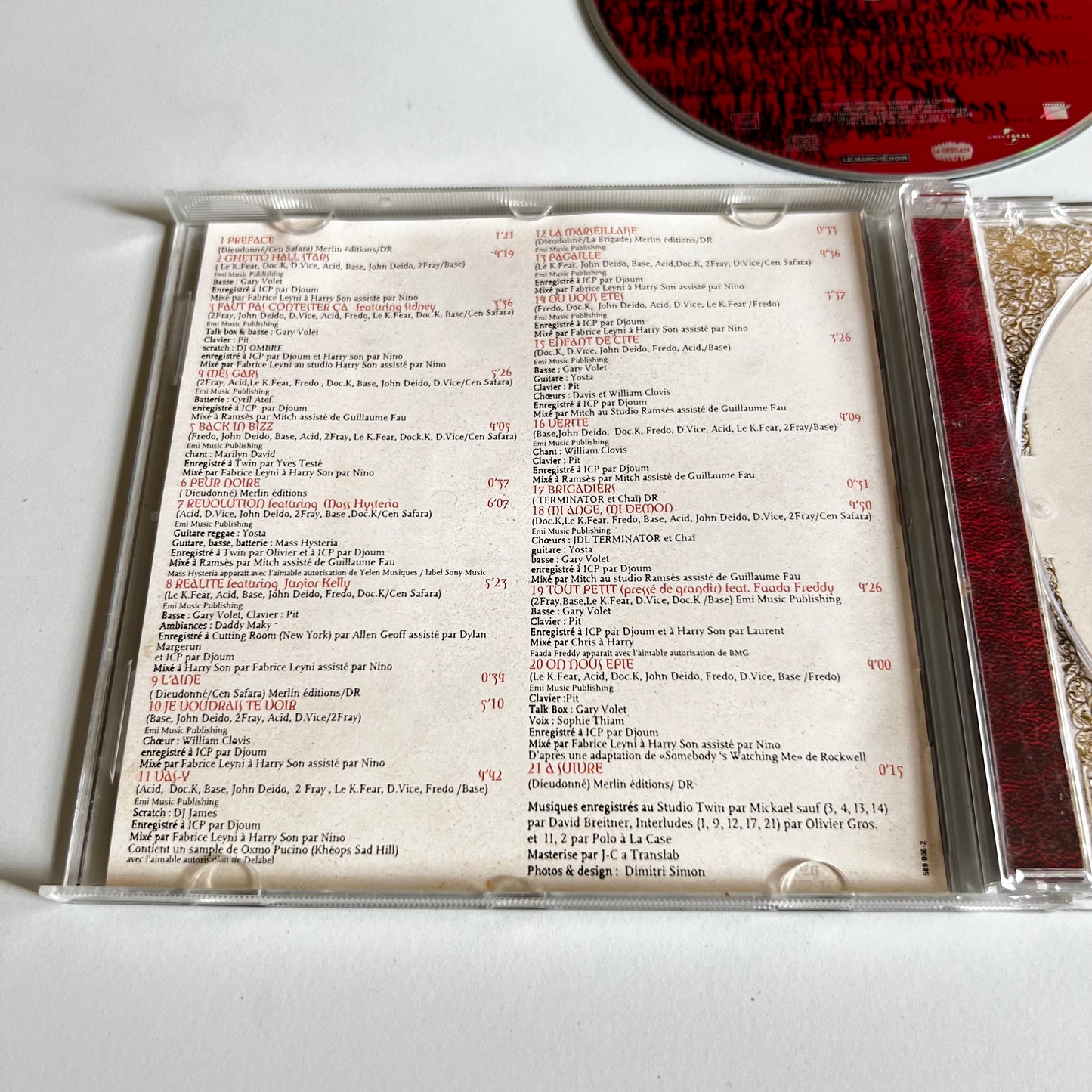 CD - La Brigade - Il Etait Une Fois - 2001