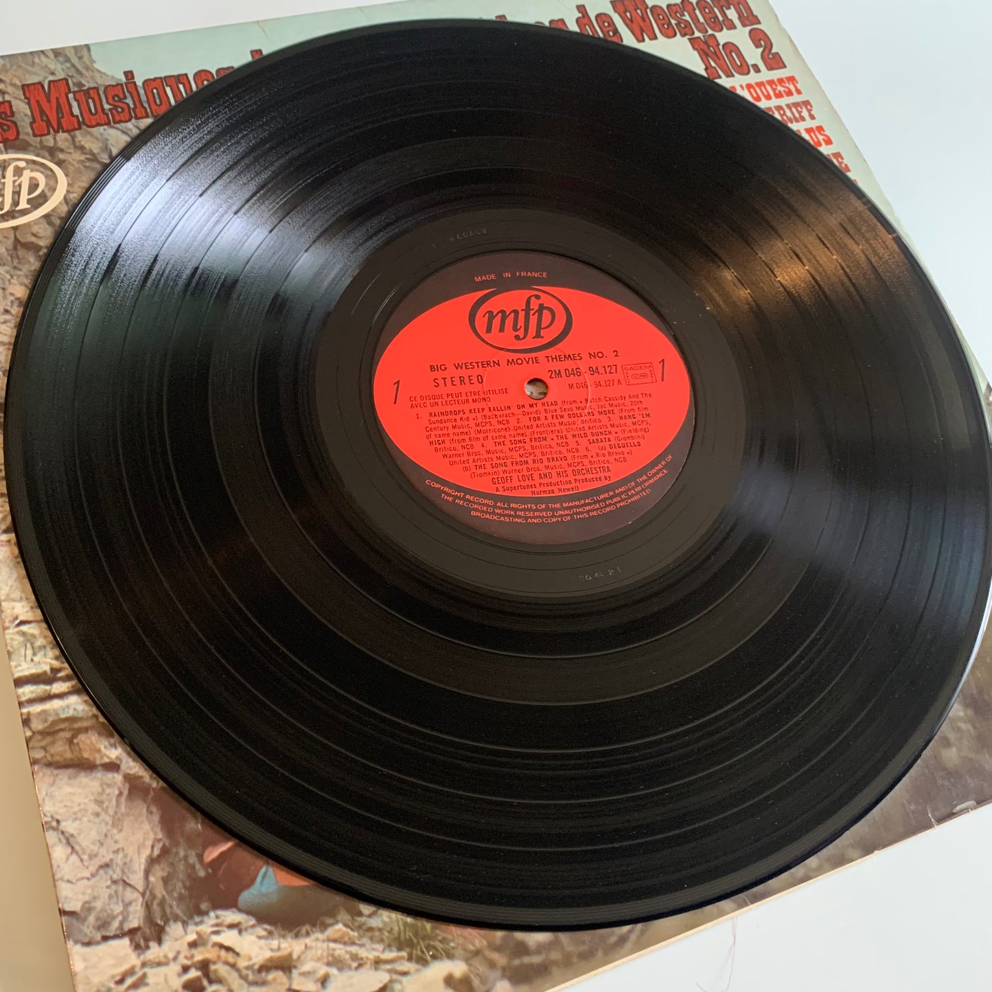 Geoff Love & His Orchestra - Les Musiques Des Grands Films De Western No. 2 - LP 1975 Occasion