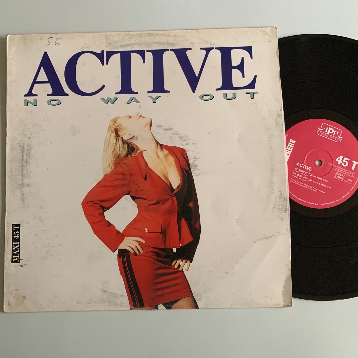 Active - No Way Out - Single 1990