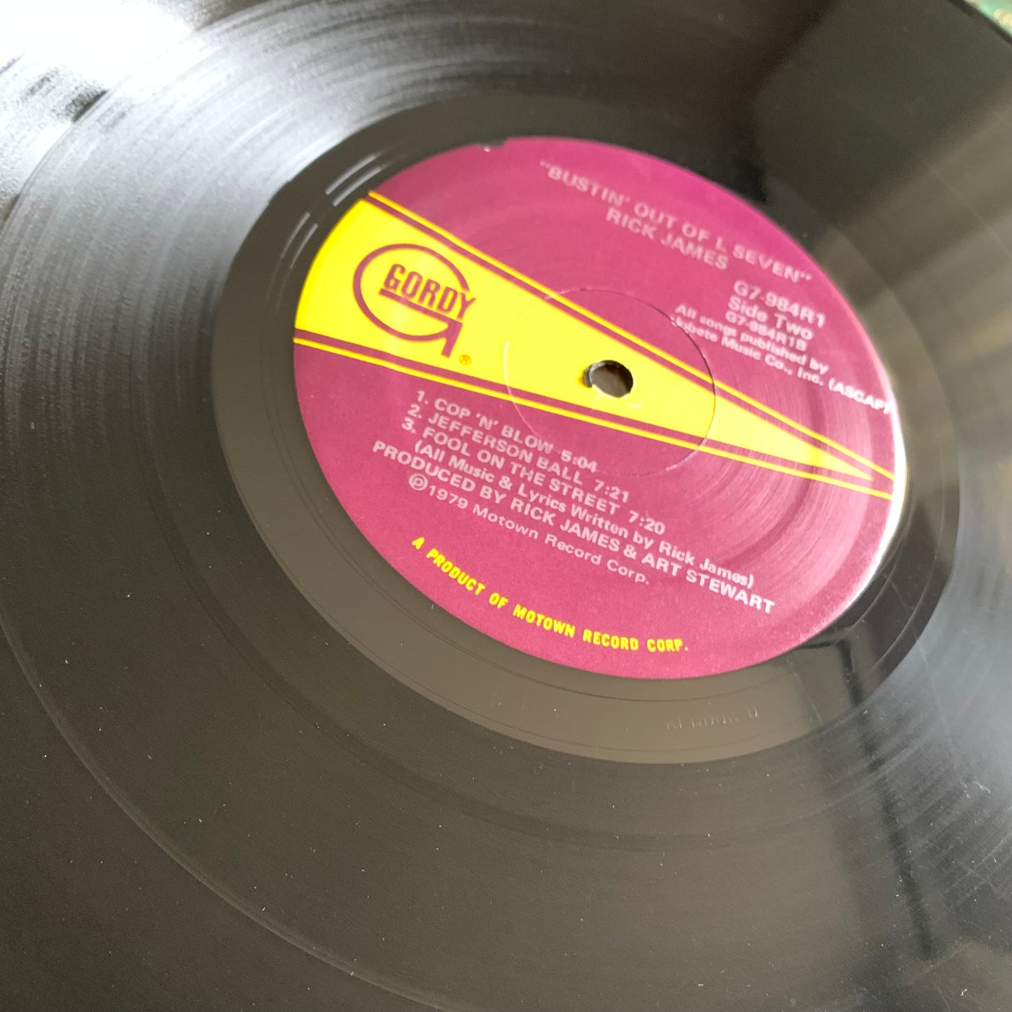 Rick James - Bustin' Out Of L Seven - LP 1979