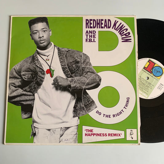 Redhead Kingpin And The FBI - Do The Right Thing (The Happiness Remix) - Single 1989