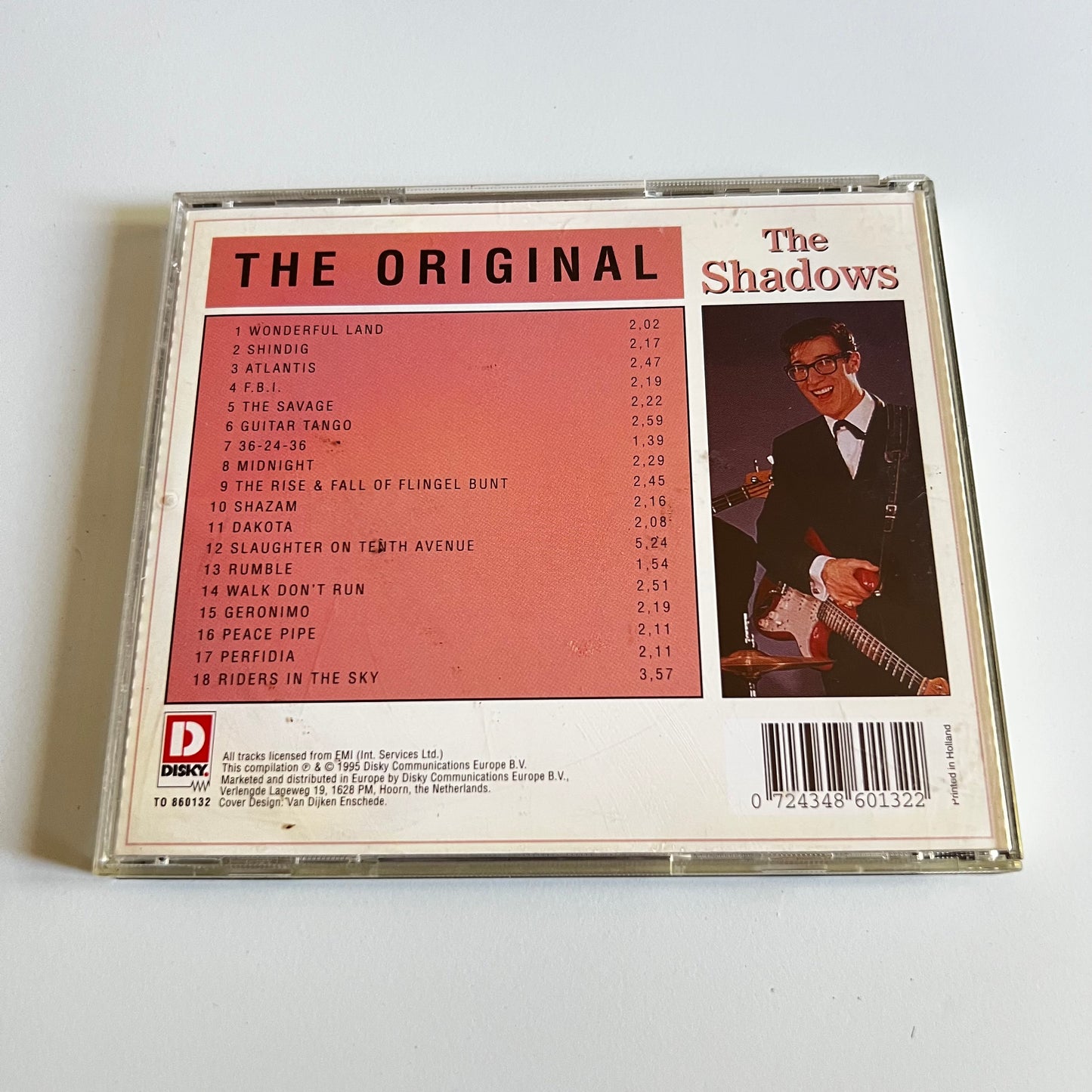 CD - The Shadows - The Original - 1995