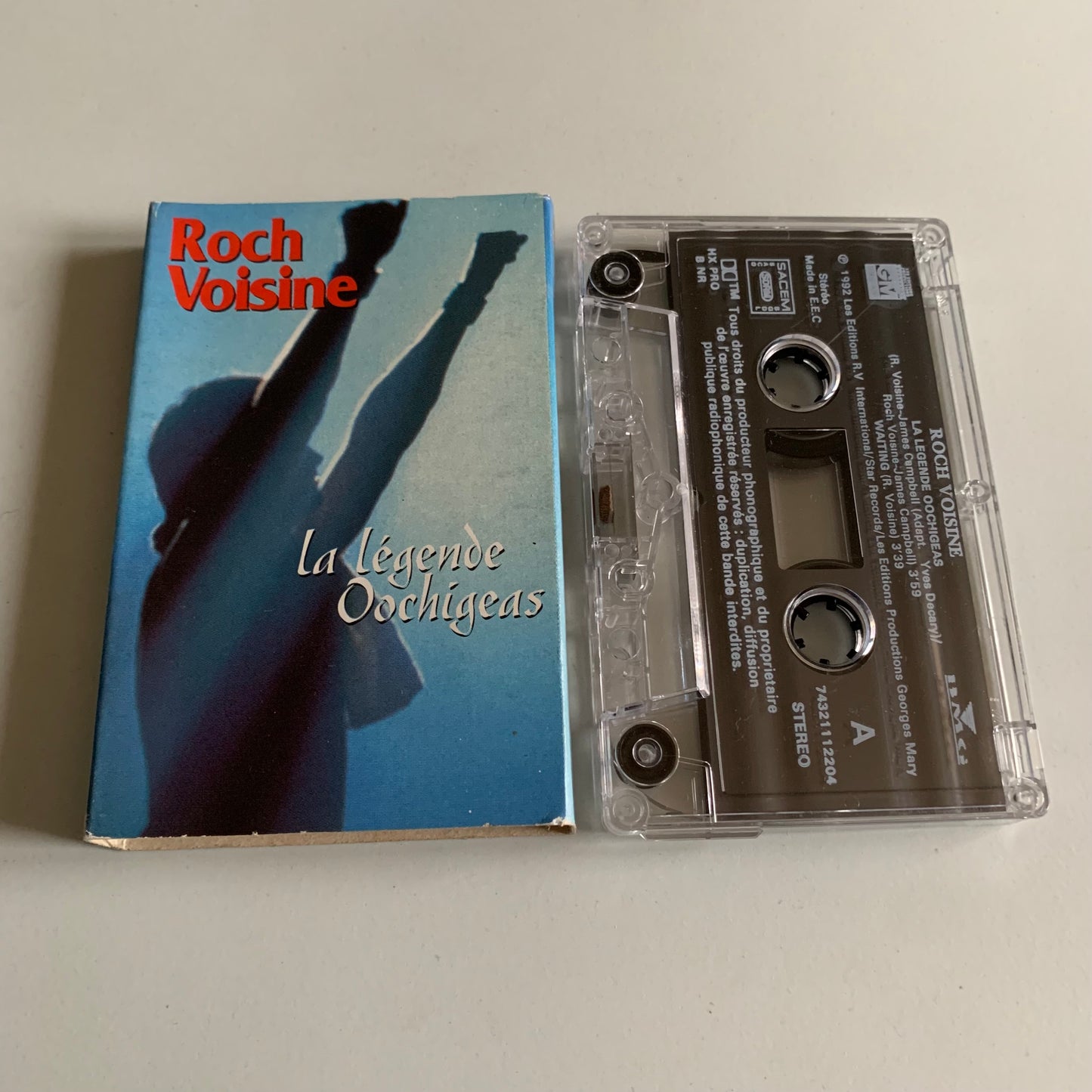 Roch Voisine - La Légende Oochigeas - Single 1993 Occasion
