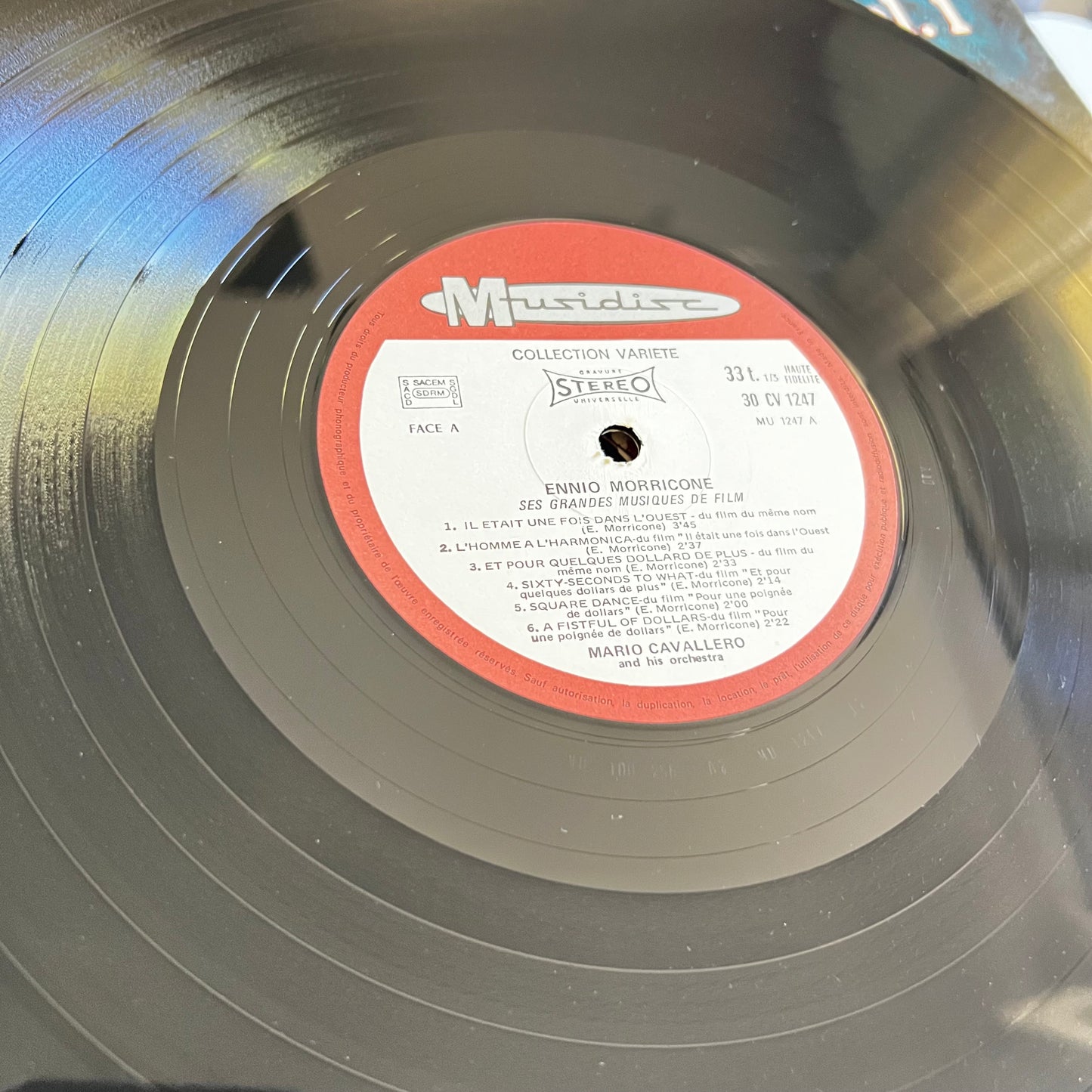 Ennio Morricone - Ses Grandes Musiques De Film Vol. 1 - LP 1972
