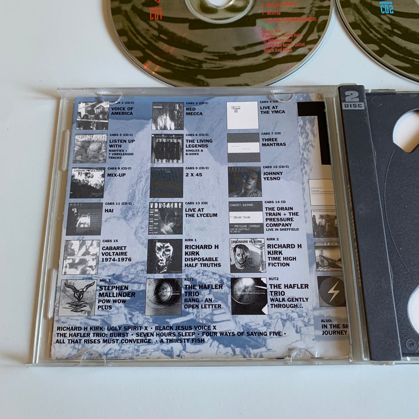CD - Richard H. Kirk - Time High Fiction - 1994