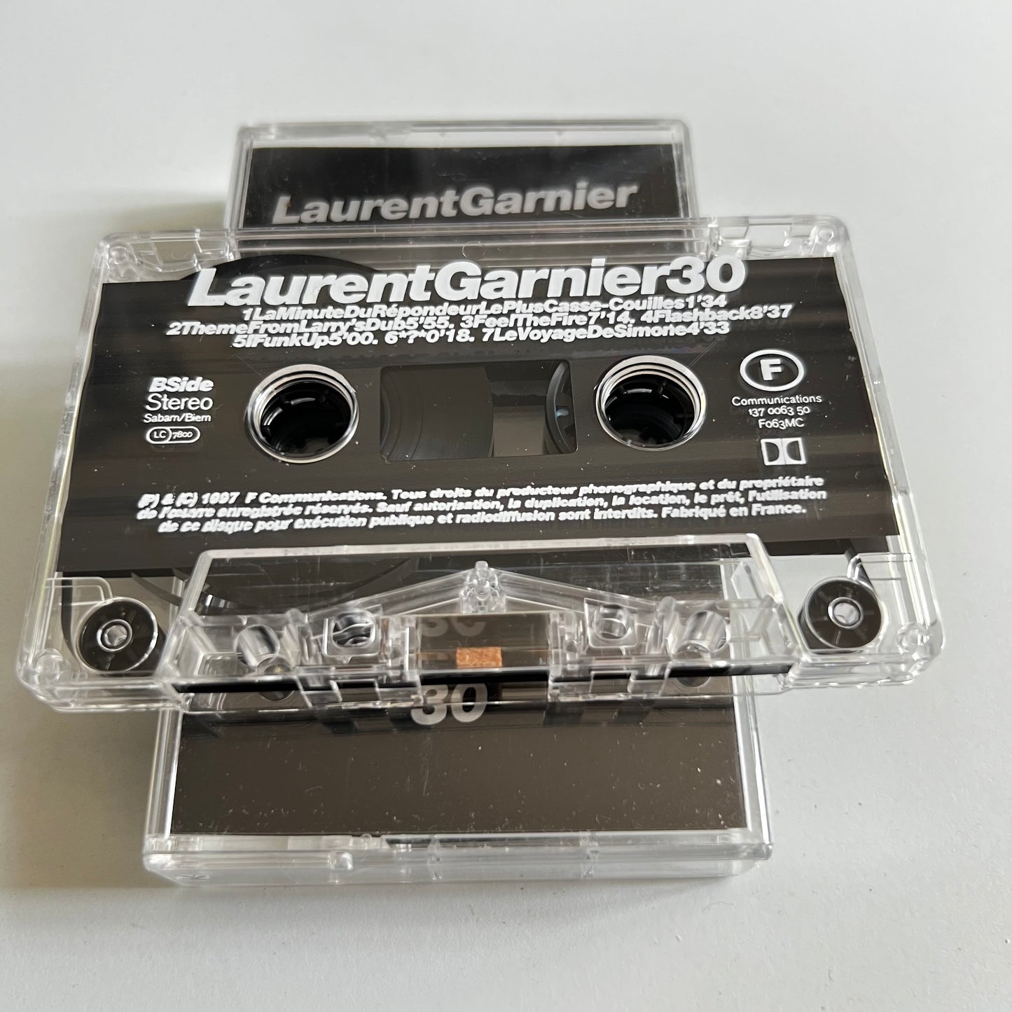 Laurent Garnier - 30 - 1997