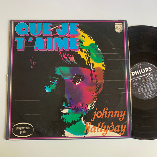 Johnny Hallyday - Que Je T'aime - LP 1969/1970 Occasion
