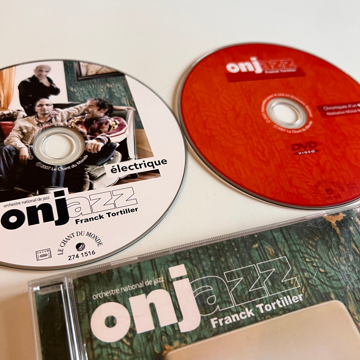 CD - ONJazz - Franck Tortiller - Électrique - 2007