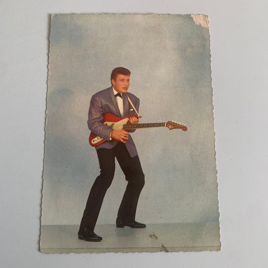 Johnny Hallyday - Carte Postale Timbrée 1963
