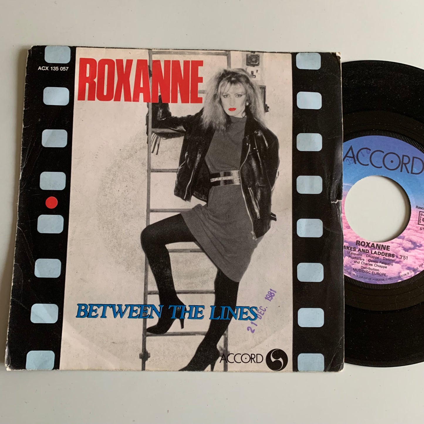 Roxanne - Between The Lines - Single 1981 Occasion