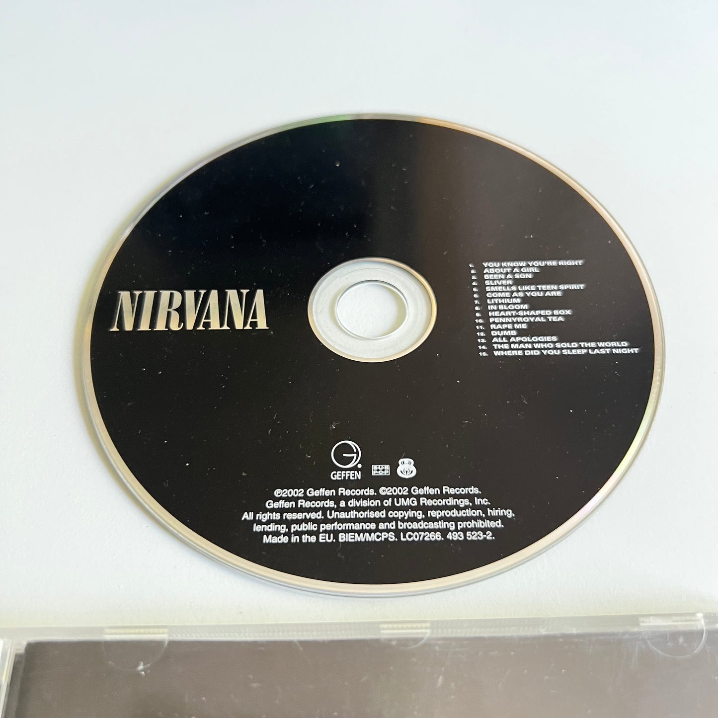 CD - Nirvana - 2002