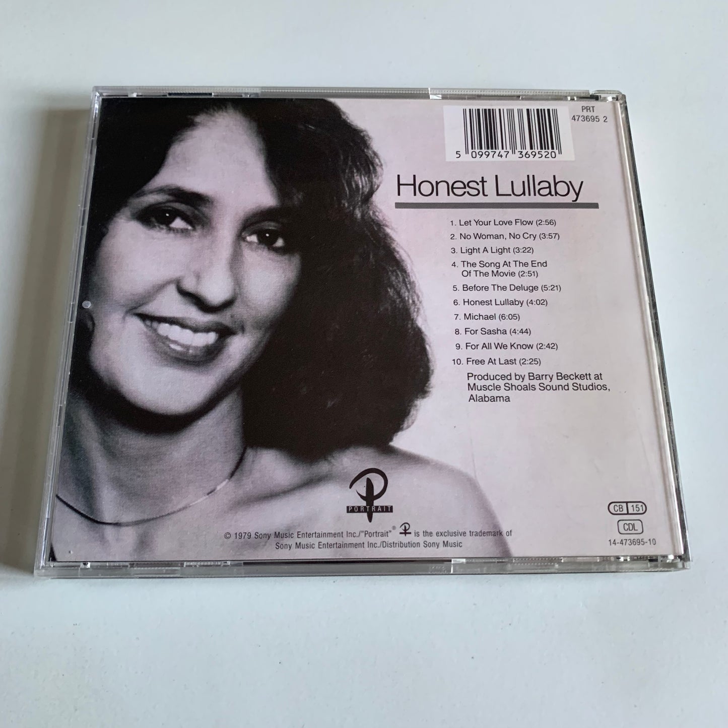 CD - Joan Baez - Honest Lullaby