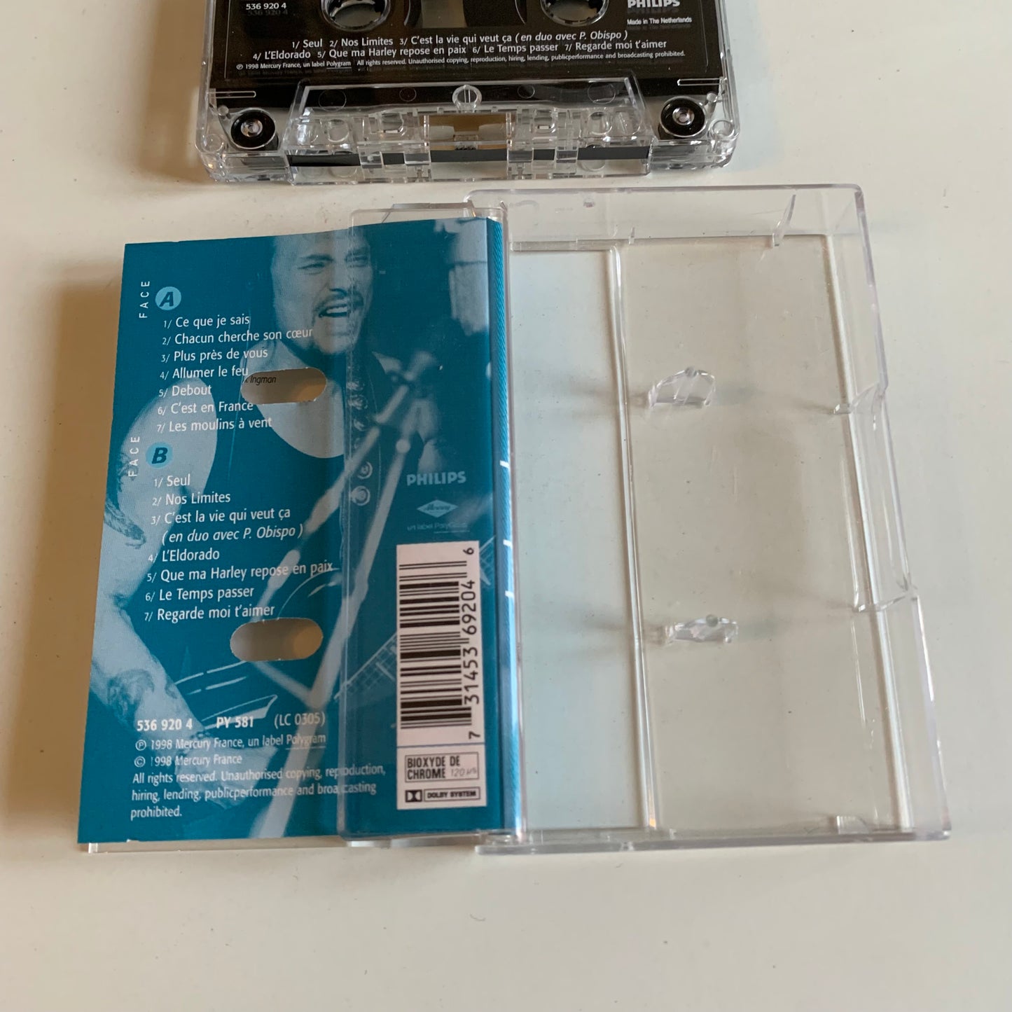 Johnny Hallyday - Ce Que Je Sais - 1998 Occasion