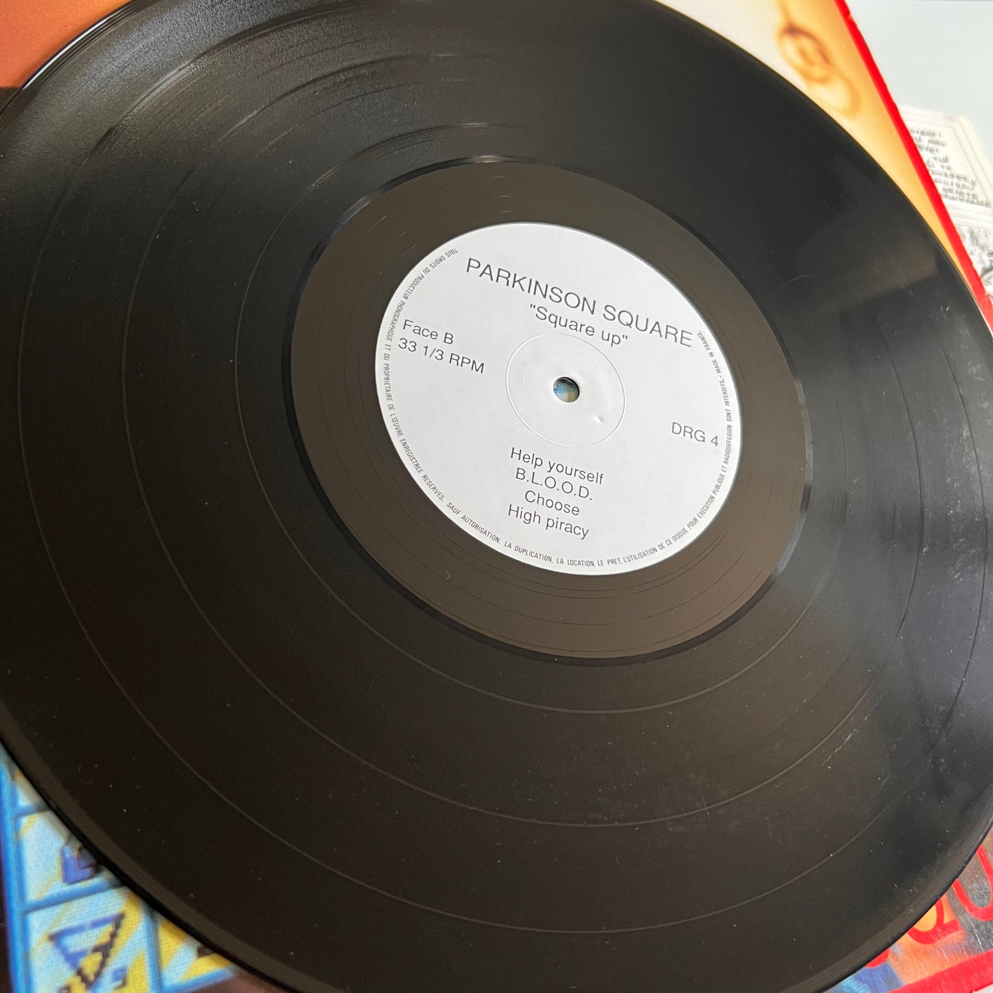 Parkinson Square - Square Up - LP 1989