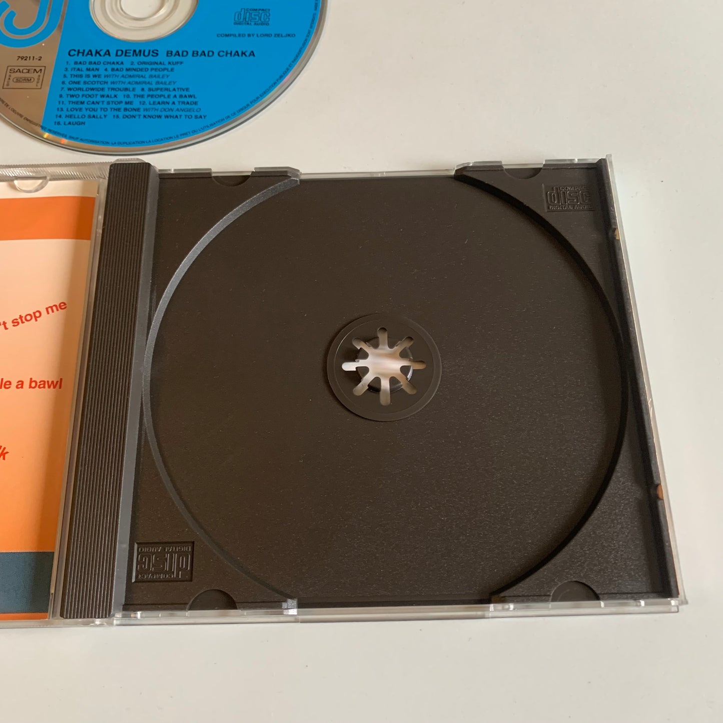 CD - King Jammy's - Chaka Demus - Bad Bad Chaka - 1995