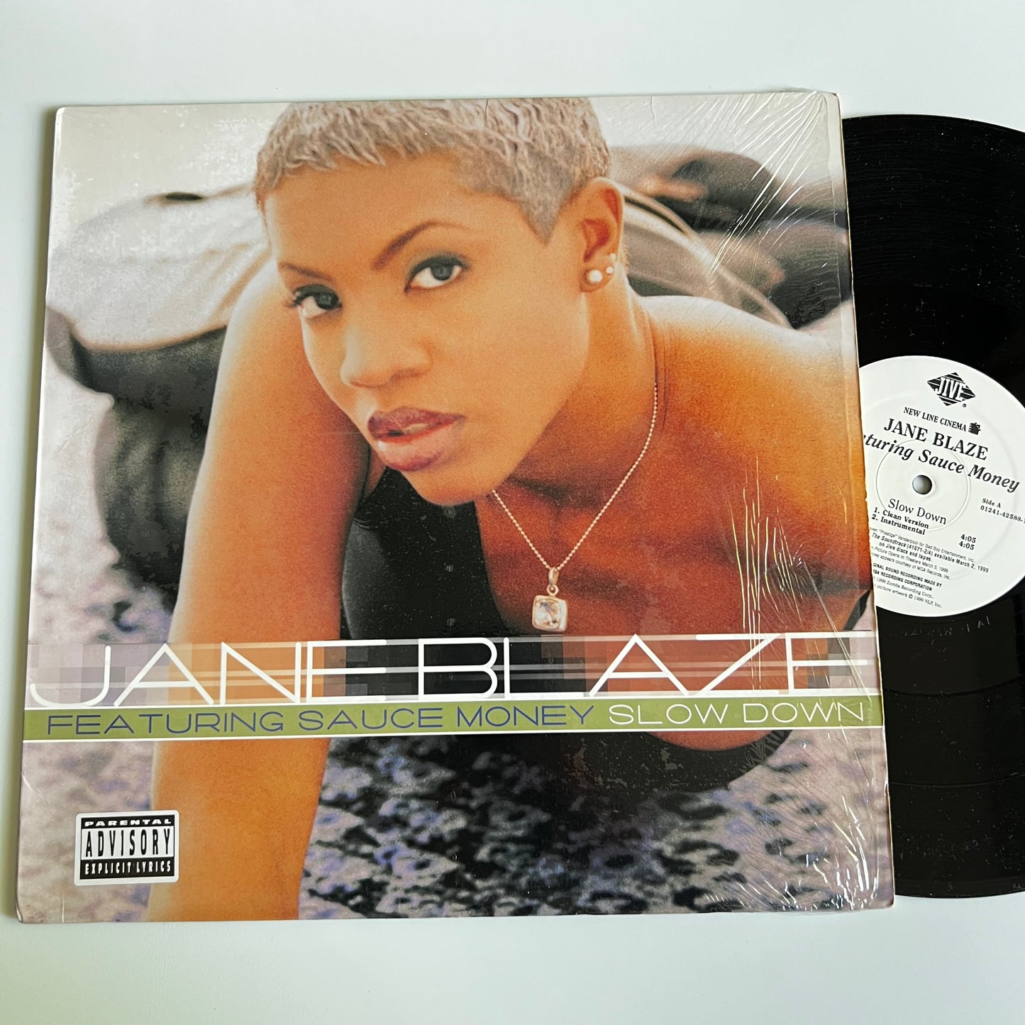 Jane Blaze - Sauce Money - Slow Down - Single Promo 1999