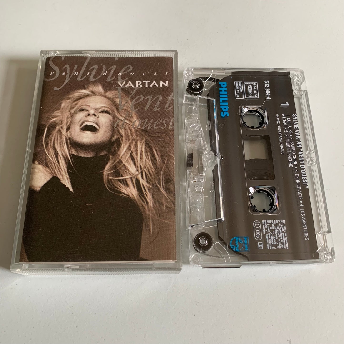 Sylvie Vartan - Vent D’Ouest - 1992 Occasion