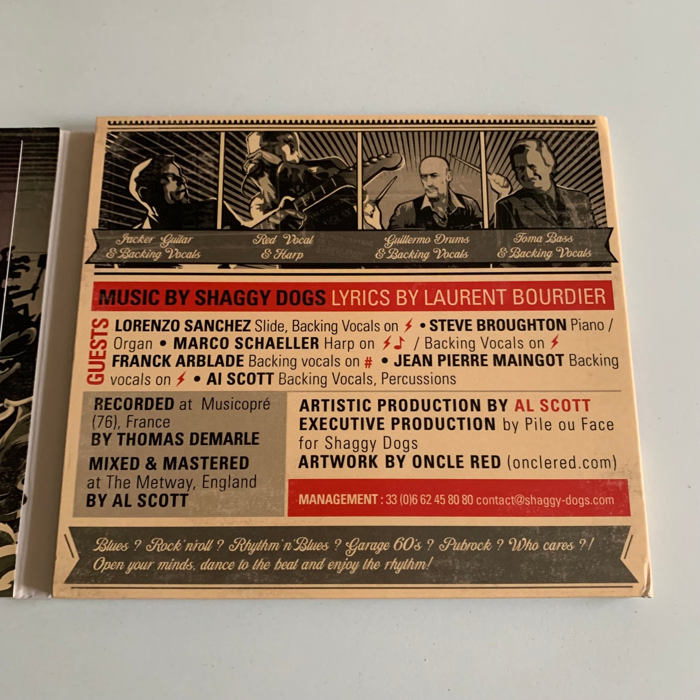 CD - Shaggy Dogs - Renegade Party - 2013 Occasion