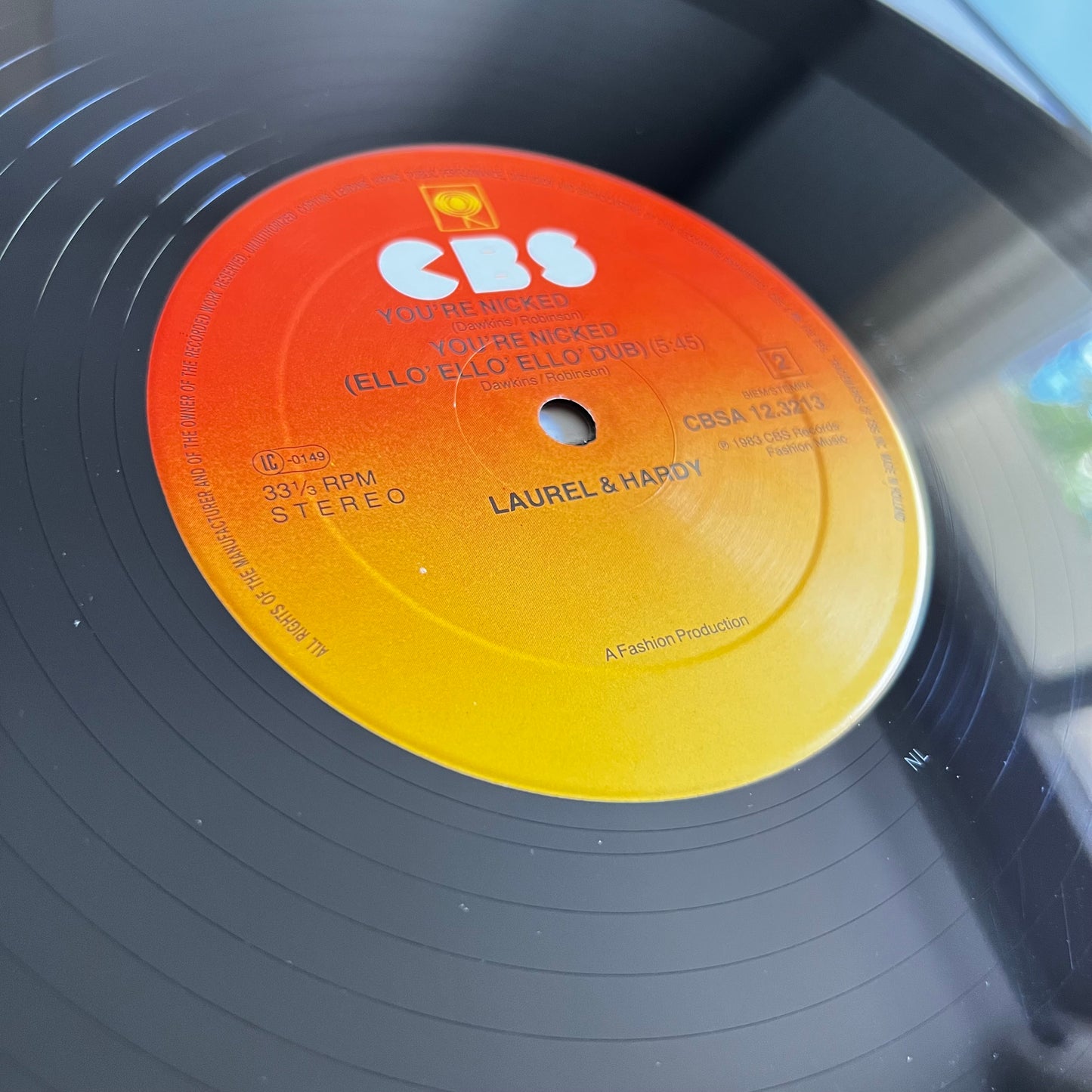 Laurel & Hardy - Clunk Click - Maxi Single 1982