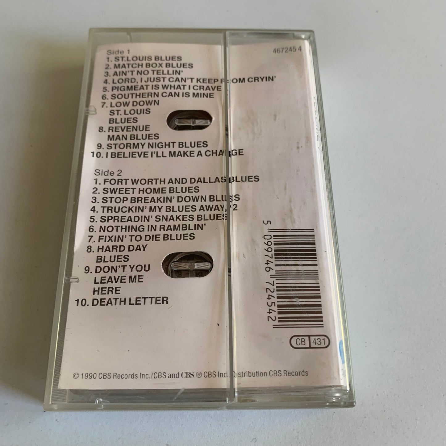 Variétés Compilation - Legends Of The Blues: Volume 1 - 1990 Occasion