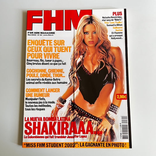 Magazine FHM - Shakira - Nº34 Mai 2002
