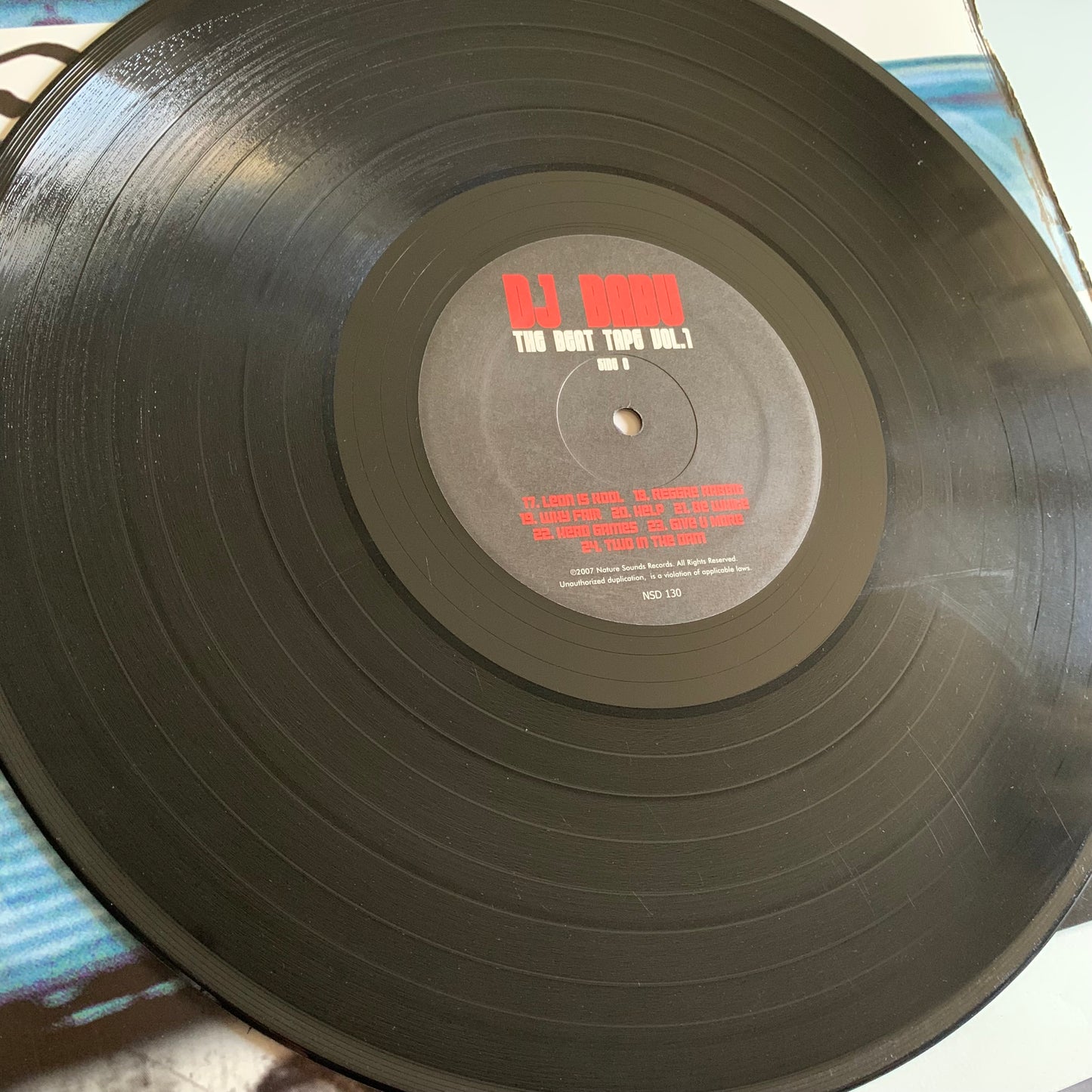 DJ Babu - The Beat Tape Vol.1 - Double LP 2007 Occasion