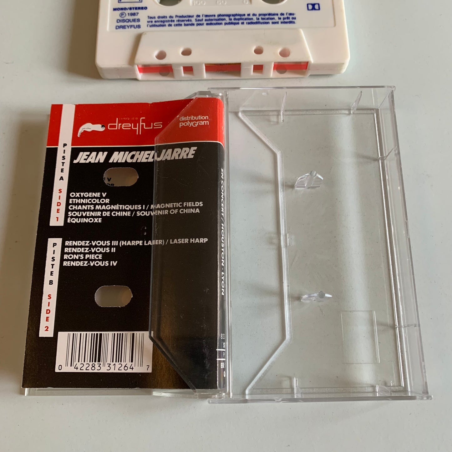 Jean Michel Jarre - Concert Houston Lyon - 1987 Occasion