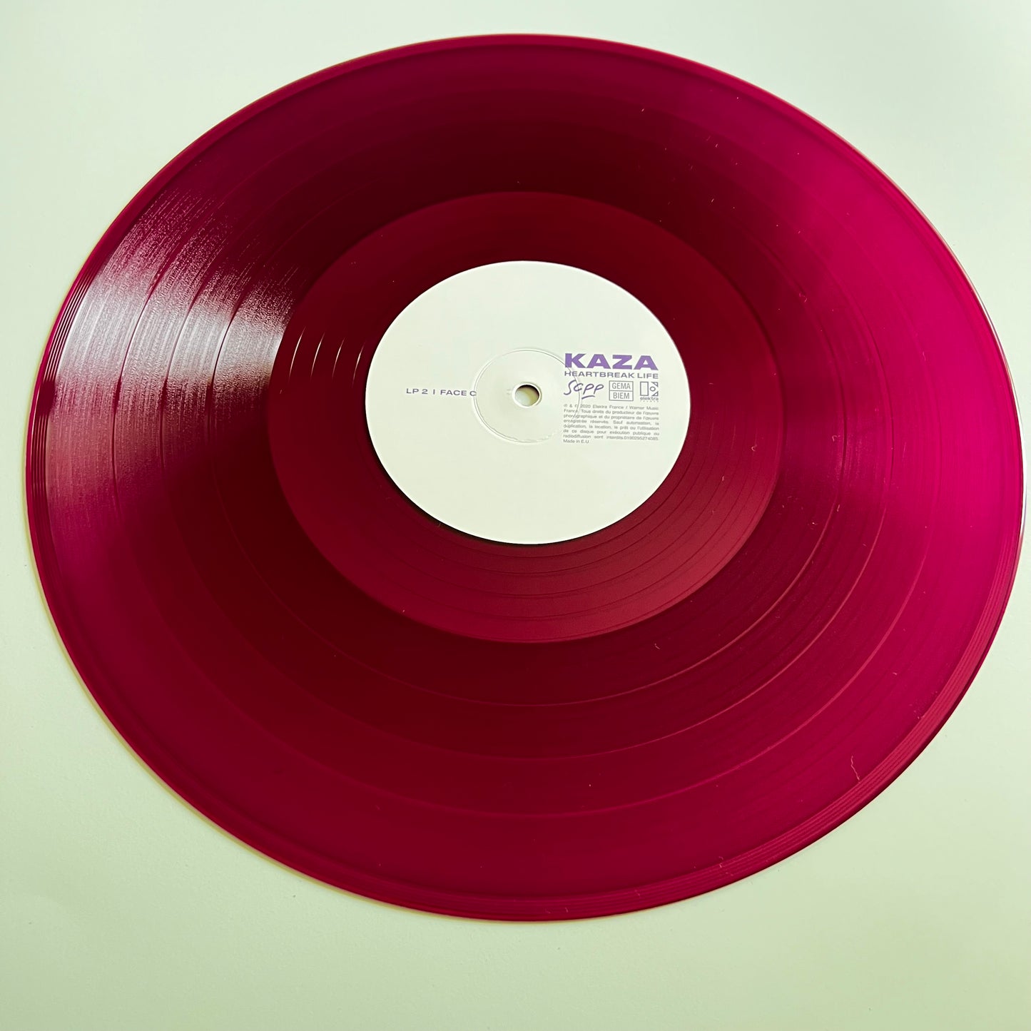 Kaza - Heartbreak Life - Double LP Rose Pink - 2020