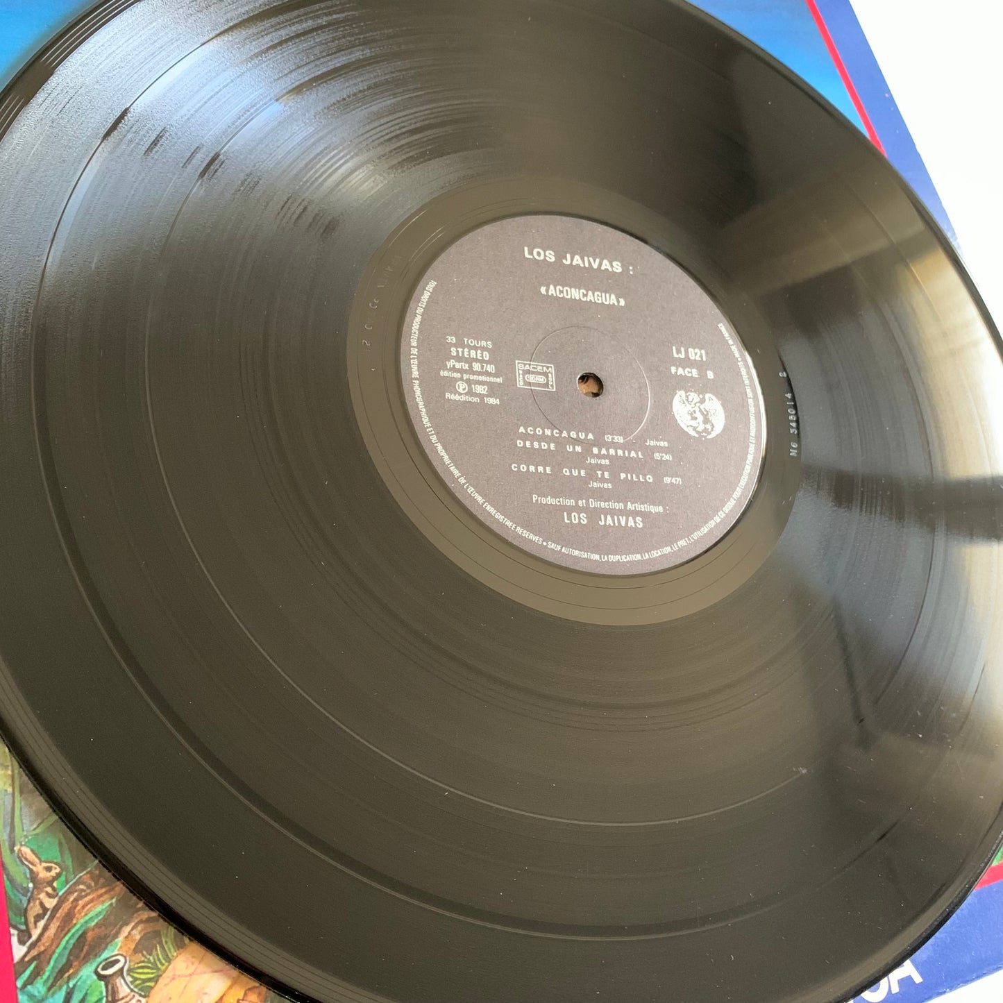 Los Jaivas - Aconcagua - LP Promo 1984