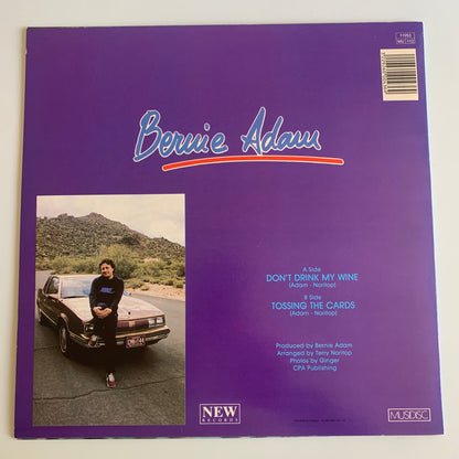 Bernie Adam - Don't Drink My Wine - Maxi 1986 Occasion