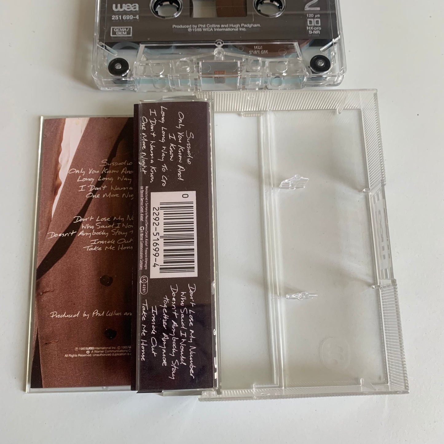 Phil Collins - No Jacket Required - 1985 Occasion