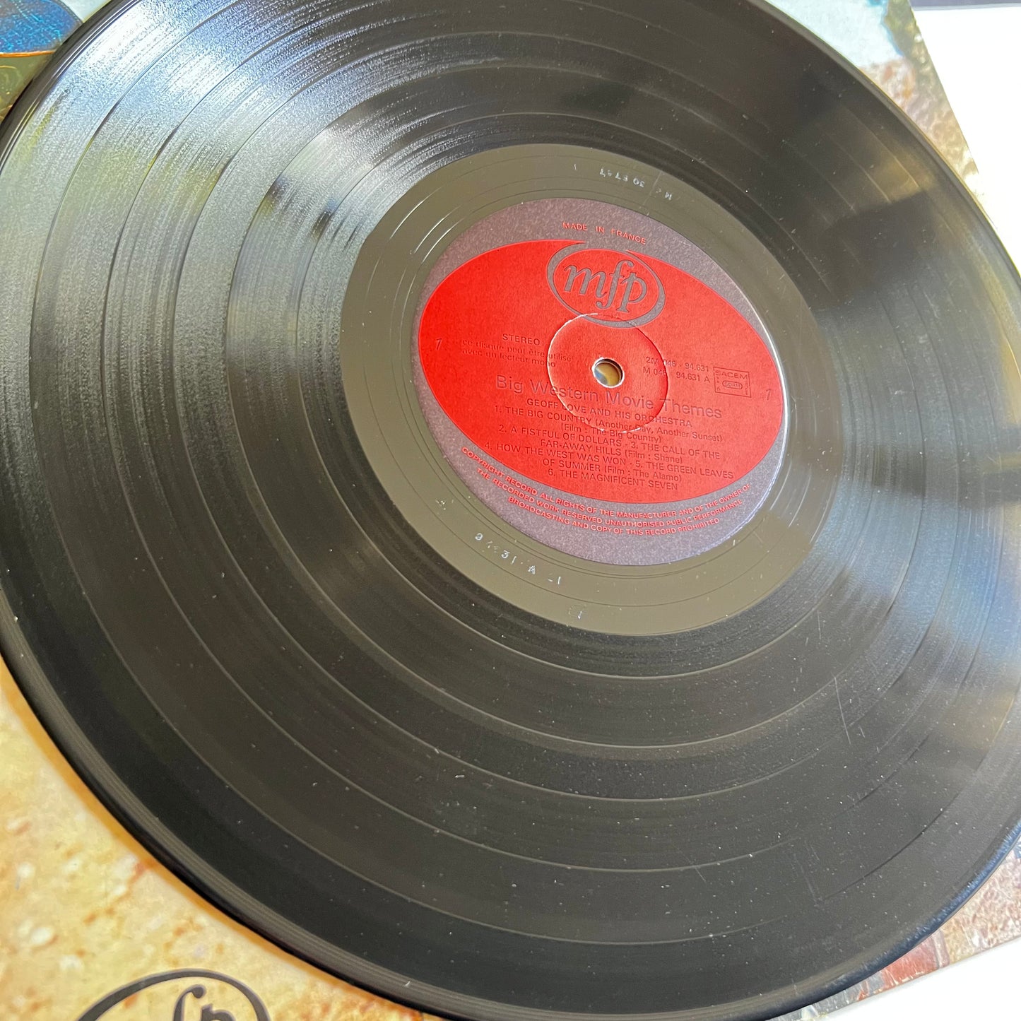 Les Musiques Des Grands Films De Western - LP