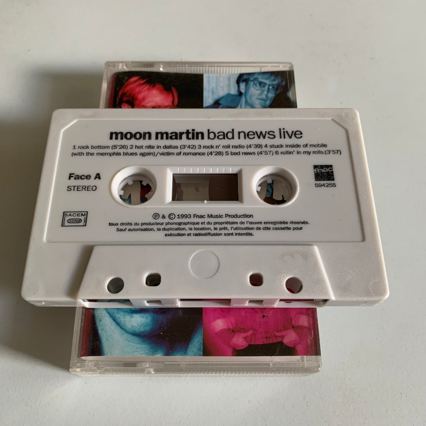 Moon Martin - Bad News Live - 1993 Occasion