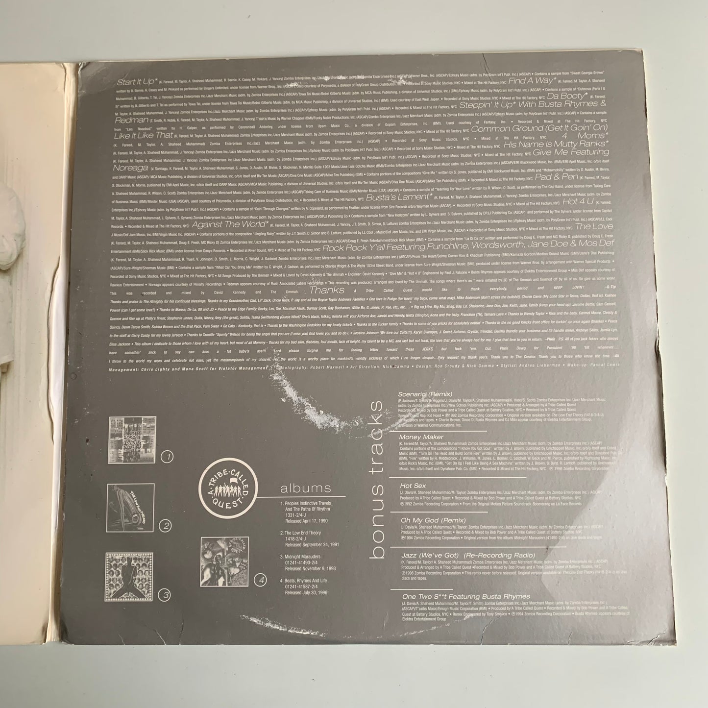 A Tribe Called Quest - The Love Movement - Triple LP 1998