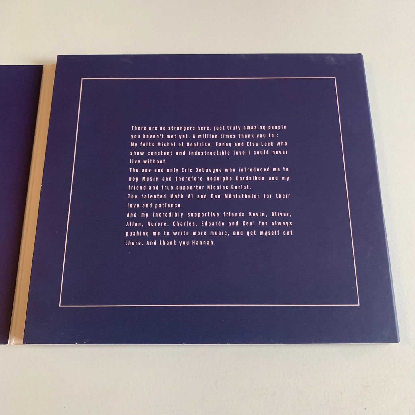 CD - Tom Leeb - 2018 Occasion