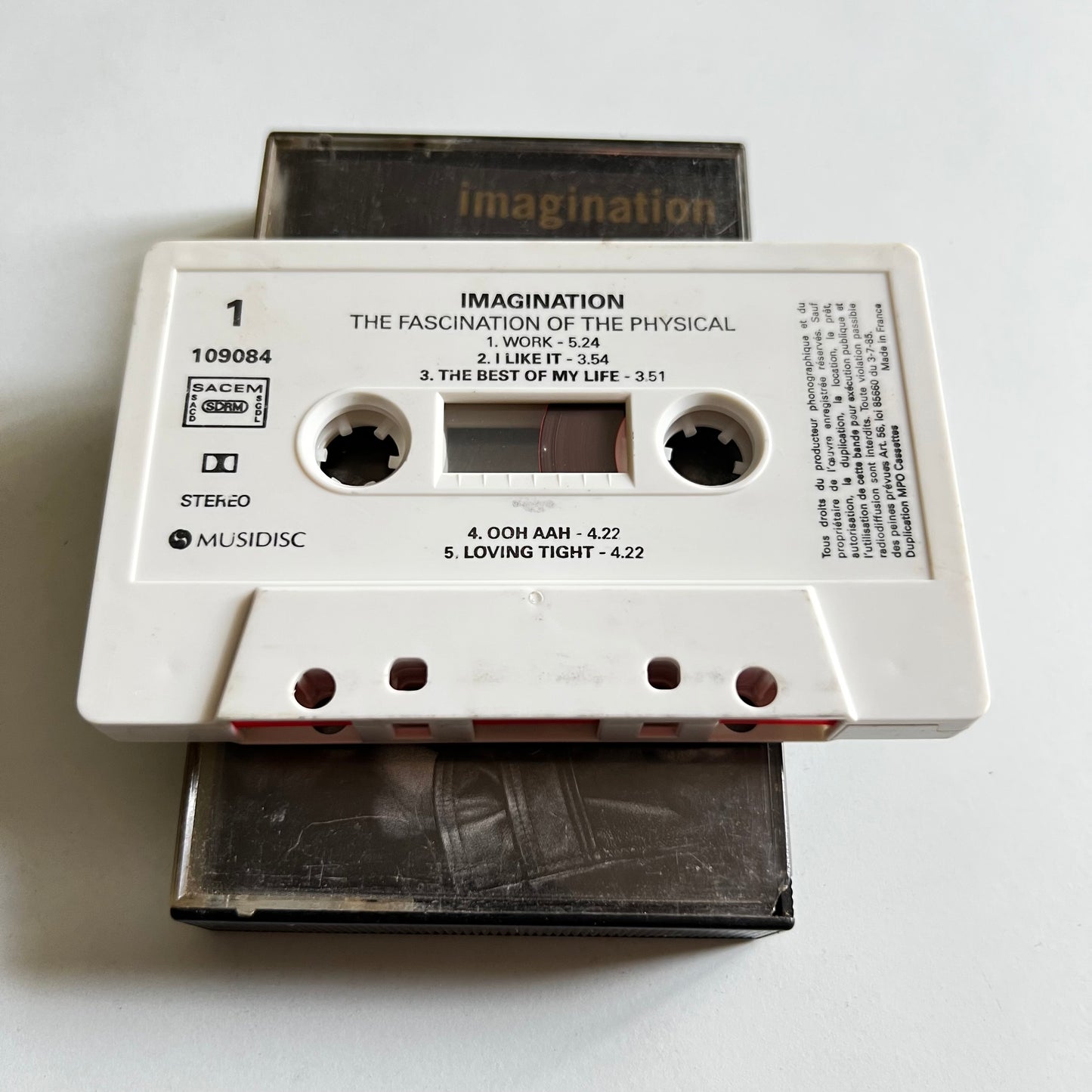 Imagination - The Fascination Of The Physical - 1992
