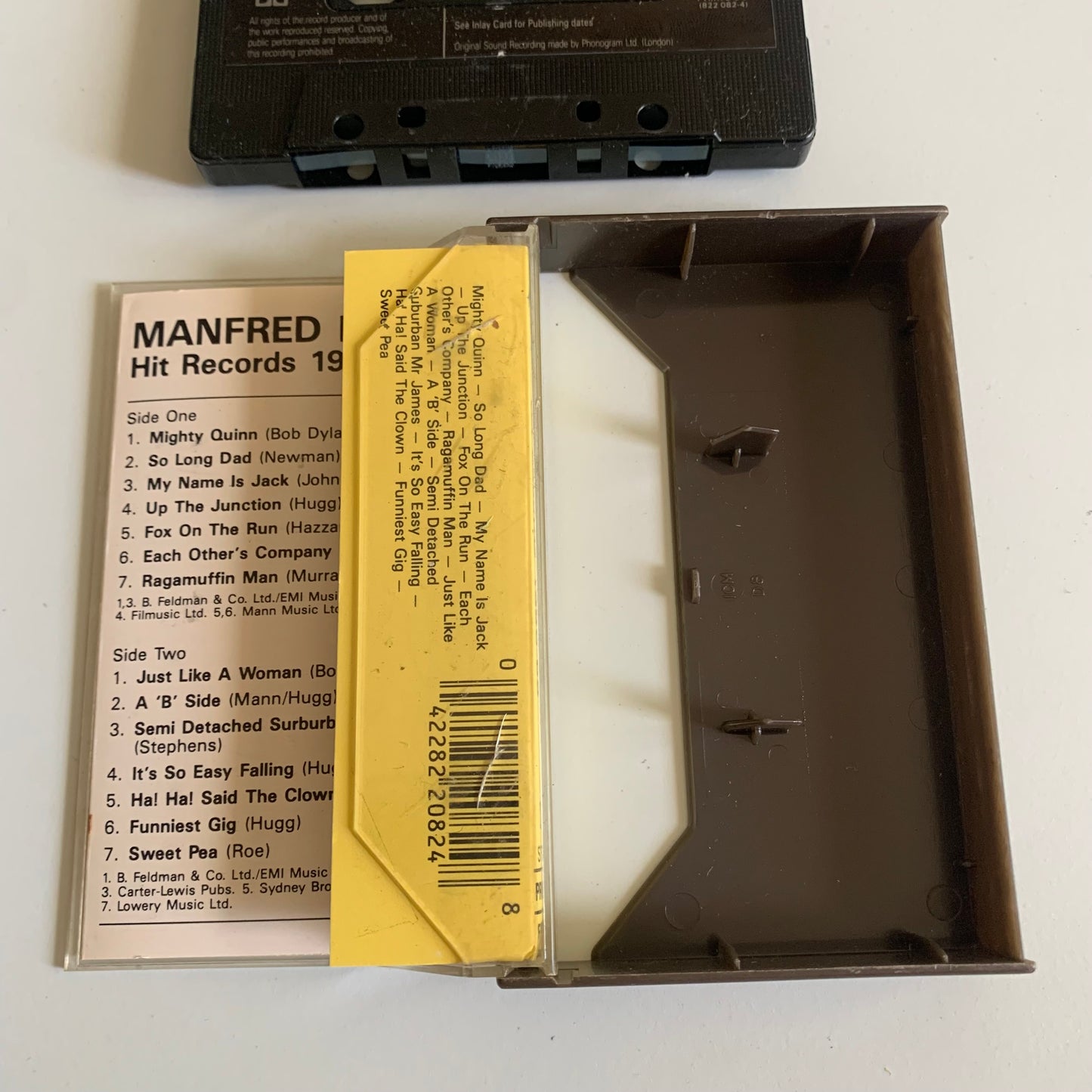 Manfred Mann - Hit Records 1966-1969 - 1986 Occasion