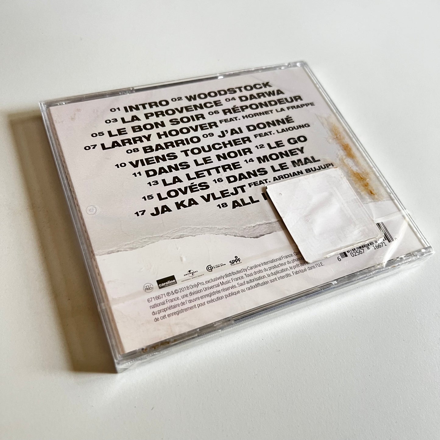 CD - Hooss - Woodstock - 2018 Neuf sous Blister